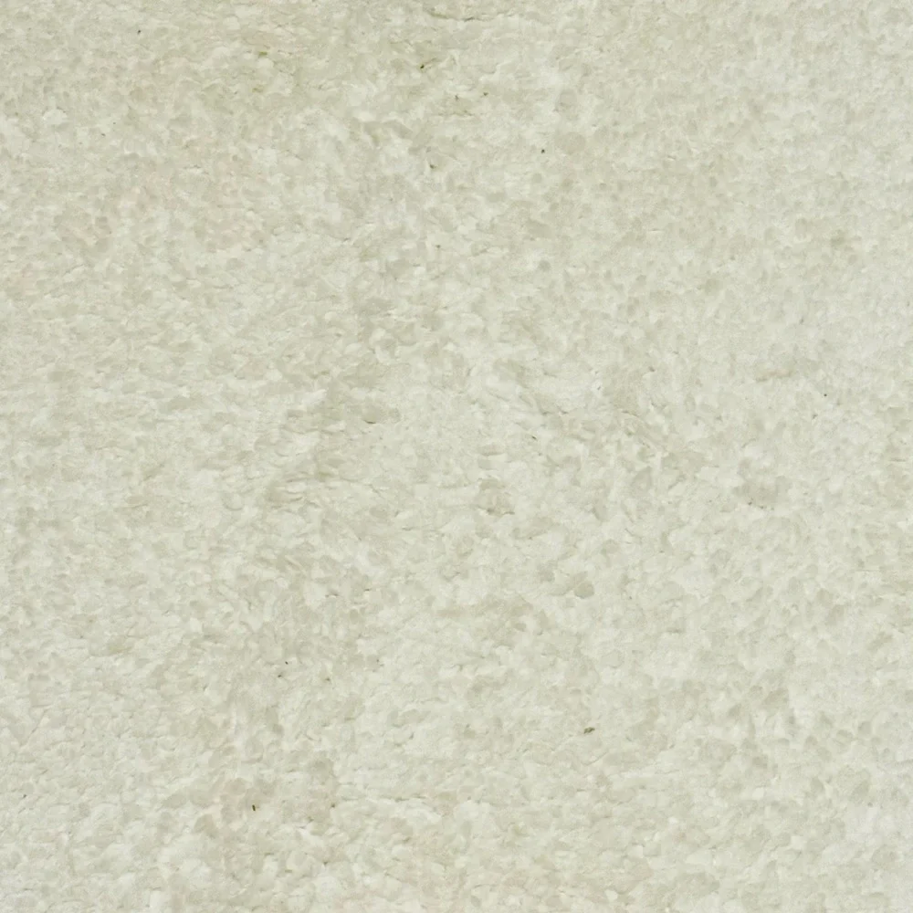 Mainstays 4 white fussy shaggy house bathroom rugs 3 large & 1 Control rug.